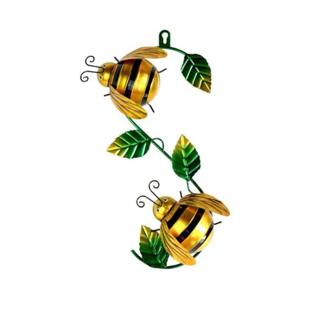 Bees On Leaves 18x33x6cm