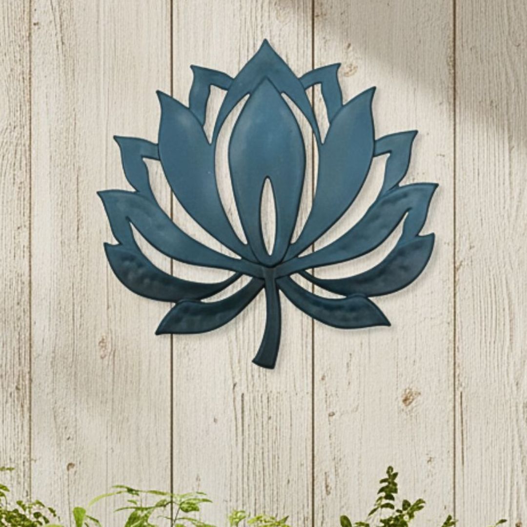 Patina Leaf Wall Art 45.50x25.40x1cm