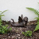 Load image into Gallery viewer, Bronrob Lying Fairy Ornament 8.80x9.80x21.30cm

