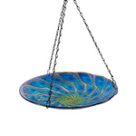 Load image into Gallery viewer, Glass Peacock Birdfeeder 28x50x28cm
