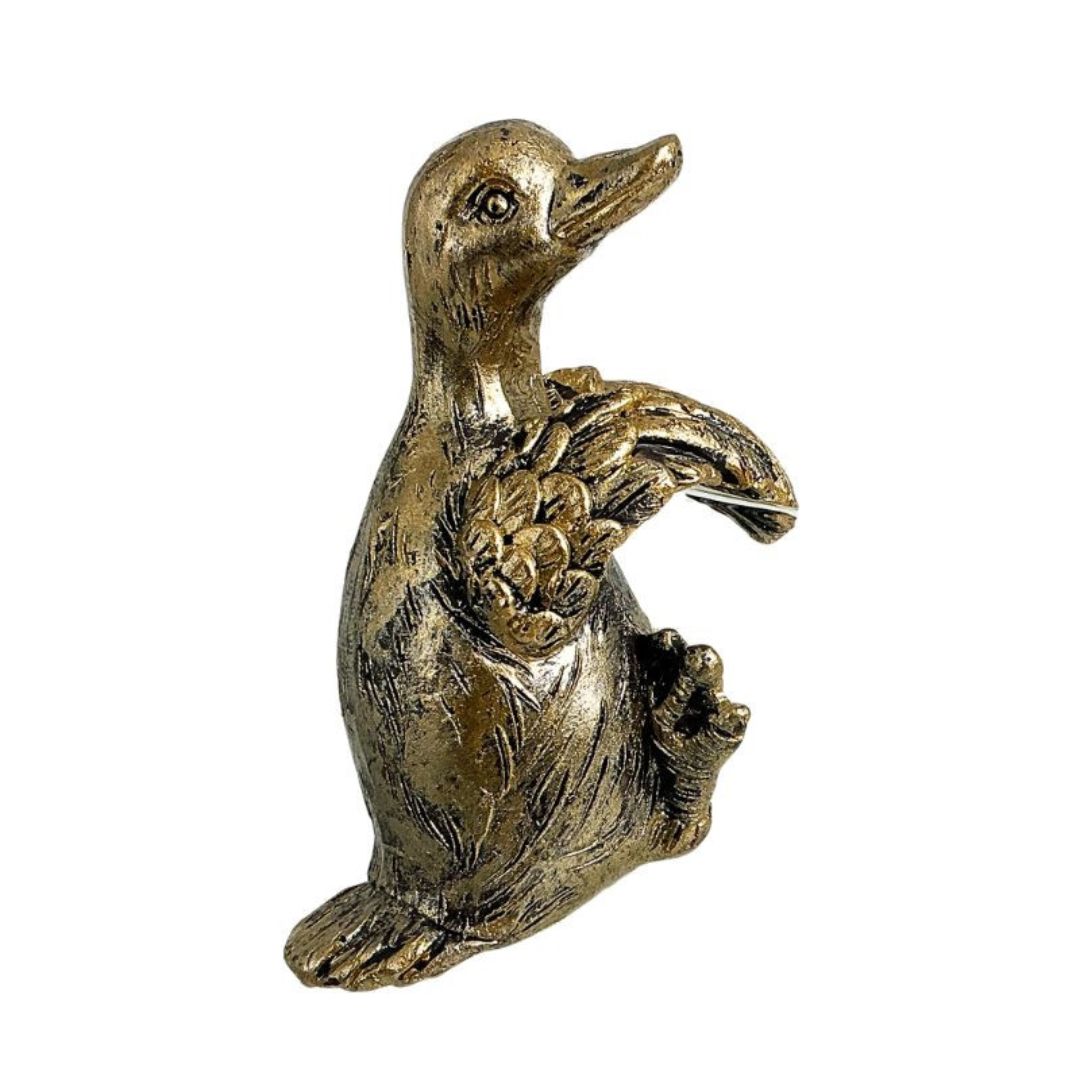 Bronrob Resin Duck Pot Hanger 5.50x10x5.50cm