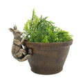 Bronrob Resin Kangaroo Pot Hanger 6x10x5cm