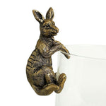 Load image into Gallery viewer, Bronrob Resin Kangaroo Pot Hanger 6x10x5cm
