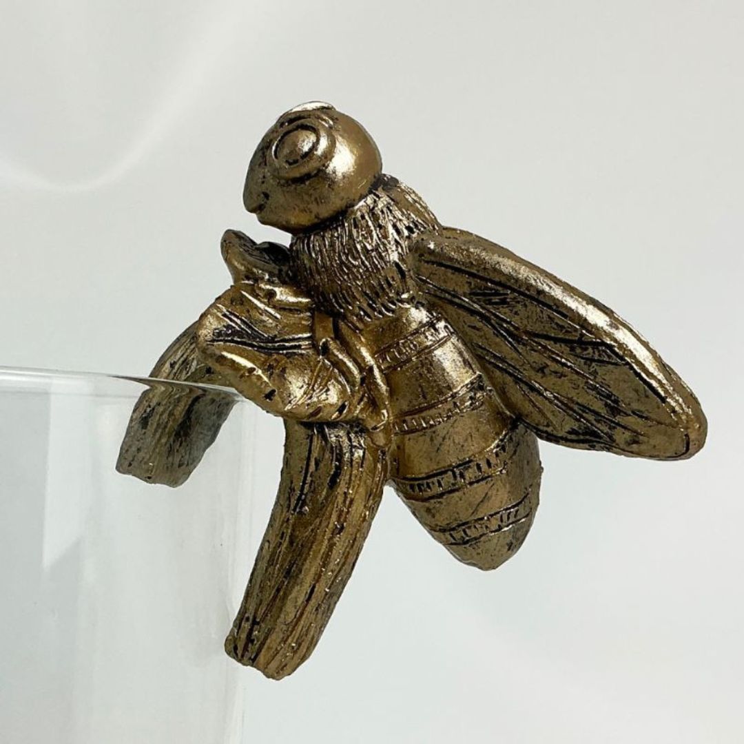 Bronrob Resin Bee Pot Hanger 7x7.50x6cm