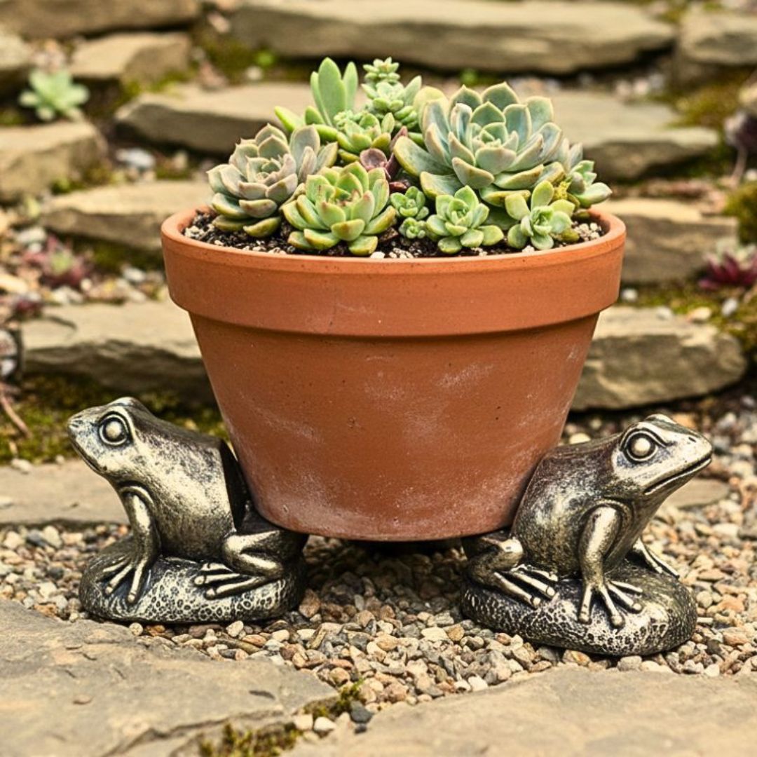 Bronrob Resin Frog Pot Feet 9x7.50x6cm
