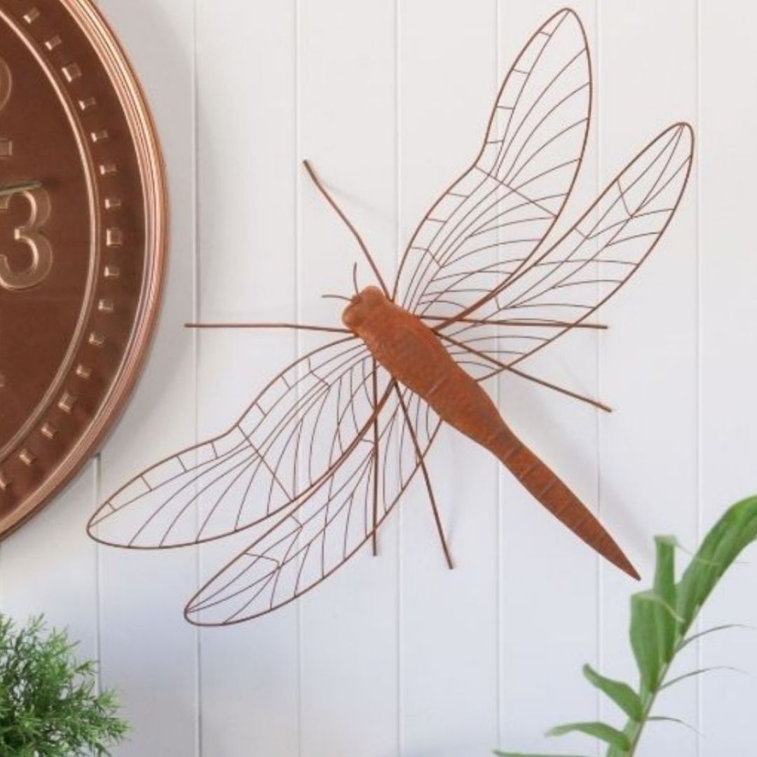 Elara Dragonfly Wall Art 67x50x10cm
