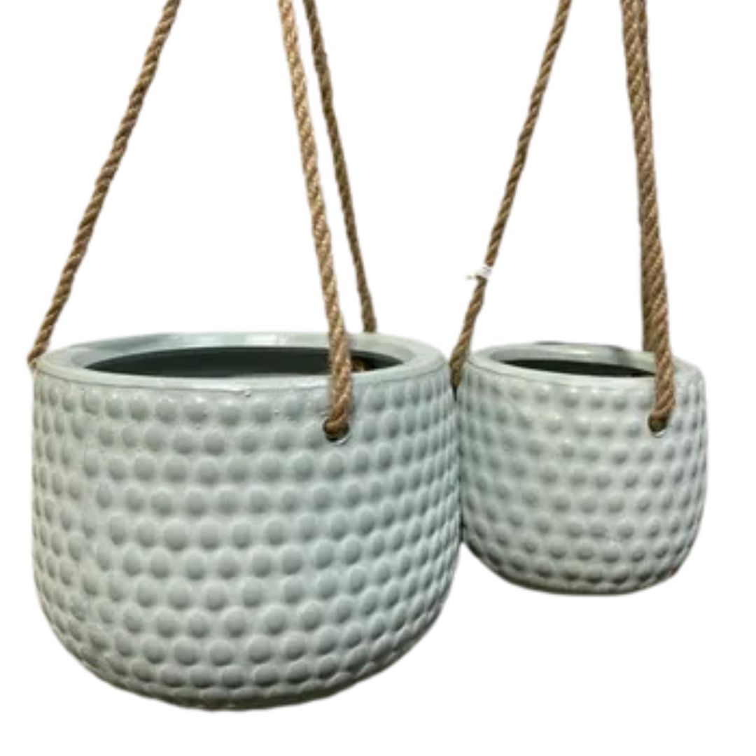 Eli Hanger Planter Jade [sz:large Clr:jade]