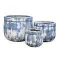 Annatto Tub Antique Blue A Large