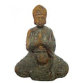 Sitting Buddha Rust 47x11cm