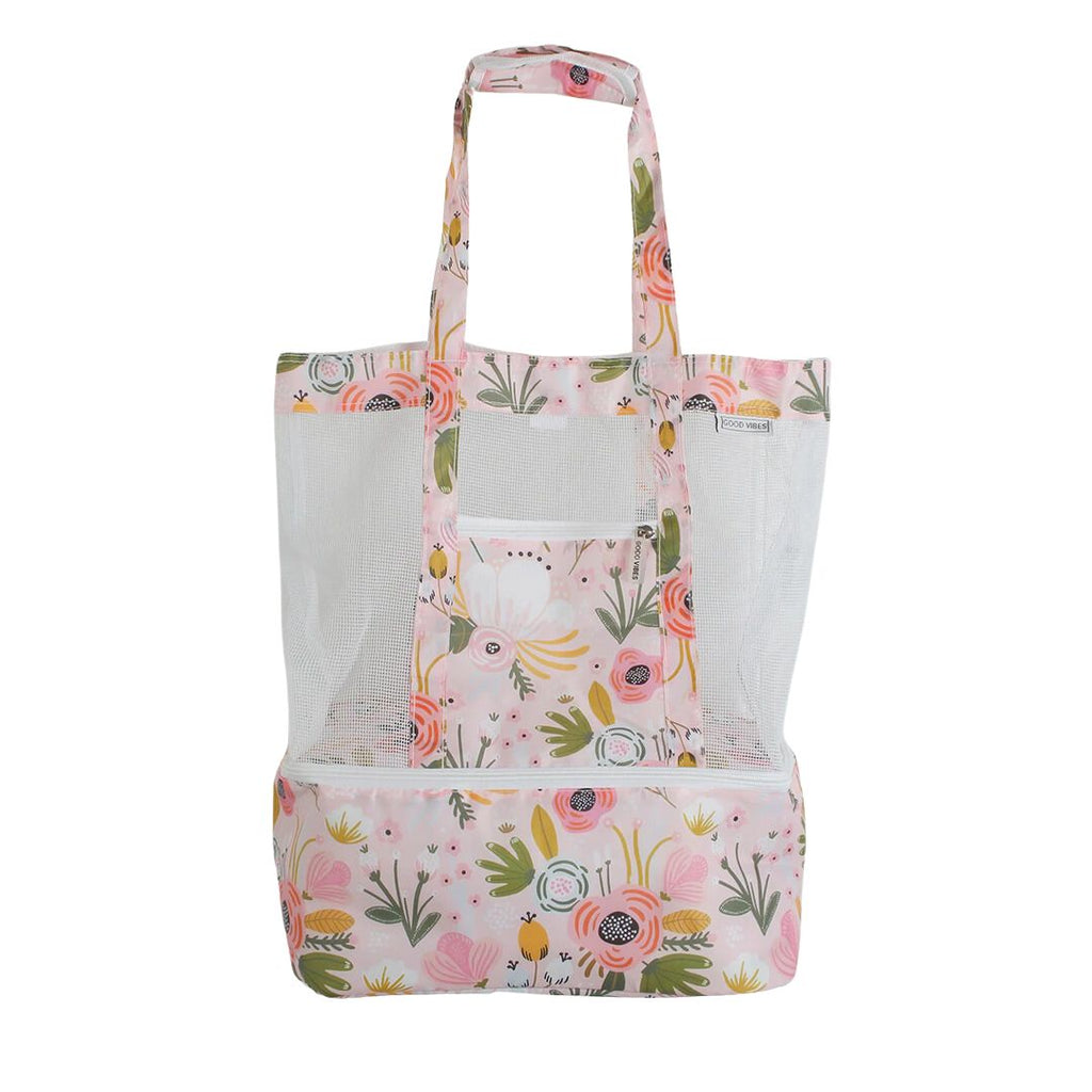 Beach Cooler 2in1 Bag Peony Bloom 46x42x19cm