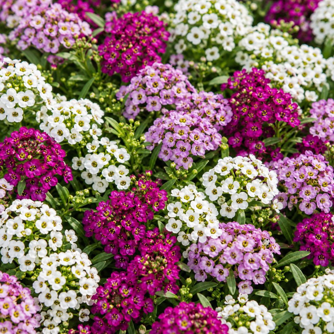 Alyssum Pastel Carpet Rose Punnet
