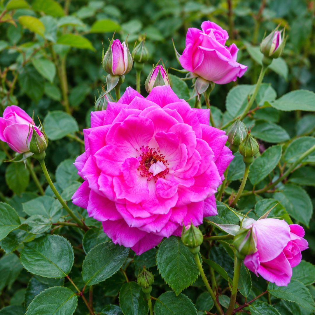 Rose Brilliant Pink Iceberg 3ft Std 250mm