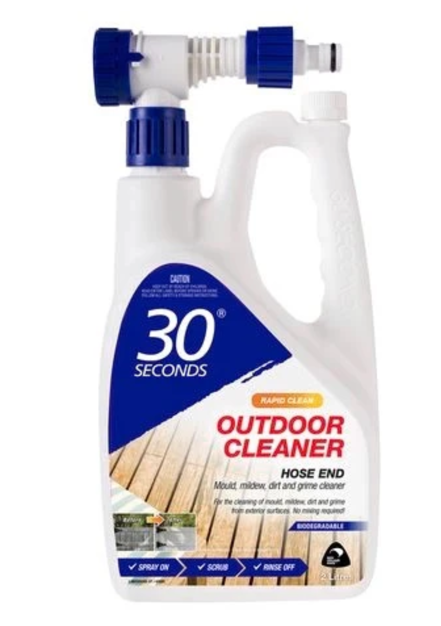 30 Seconds Outdoor Cleaner 2l Hose End