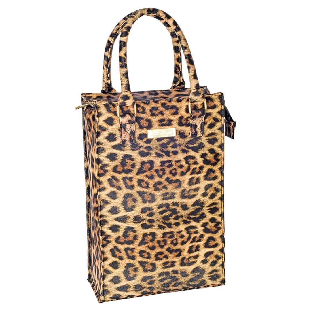 Wine Bag - Leopard