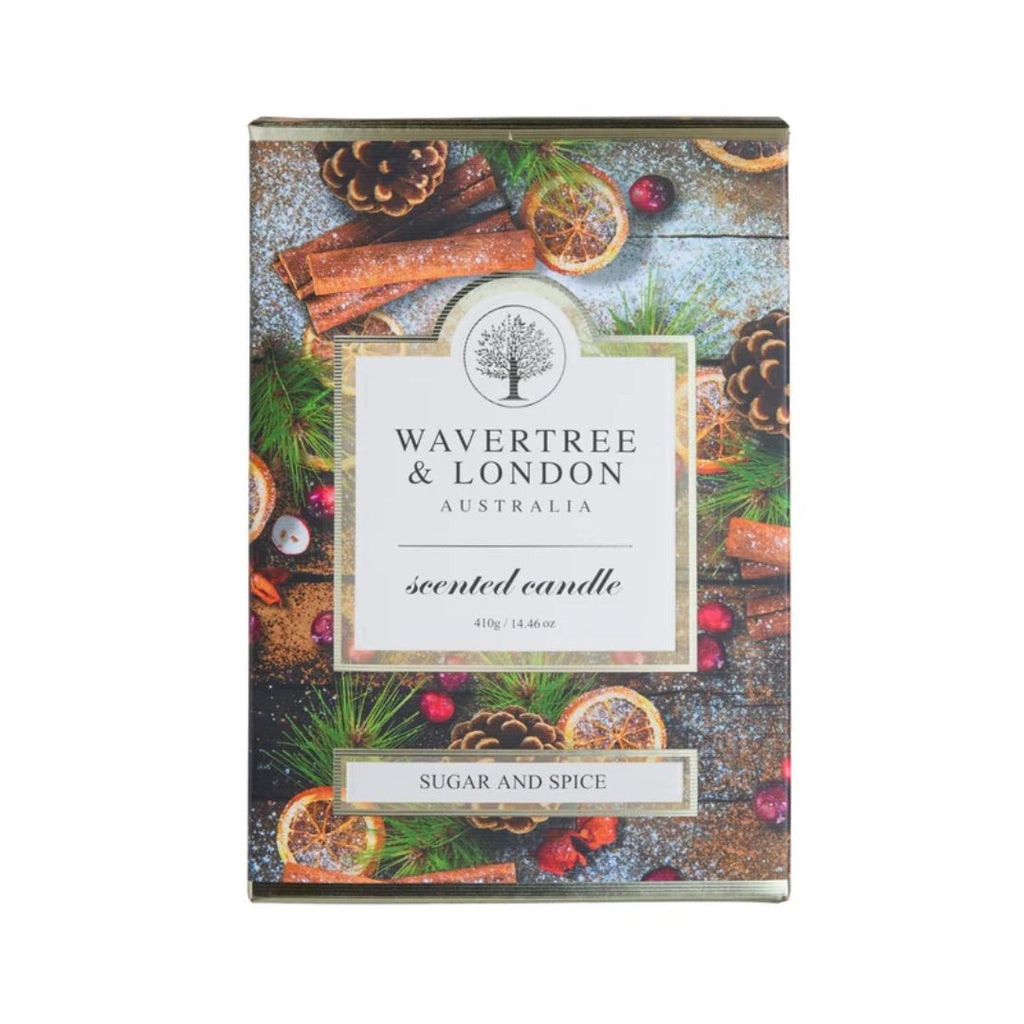Wavertree & London Sugar & Spice Candle 410g